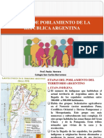 Etapas Del Poblamiento Argentino PDF