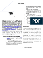 555 Timer IC: The Important Features of The 555 Timer Are