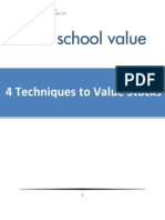 Valuation Spreadsheet How To Use Guide