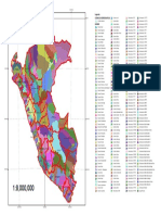 Mapa Departamental Del Perú Con Cuencas Hidrográficas