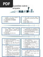 Atividades Sobre Empate