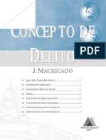 Concepto-Delito - J MACHICADO