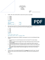 FIN 331 2010 Spring Test 2 B Updated 5-14-2010