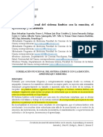 Saavedra Correlación Funcional Del Sistema Límbico Con La Emoción, El Aprendizaje y La Memoria 52874-259718-1-PB