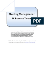 ODT MTG MGMT Tips