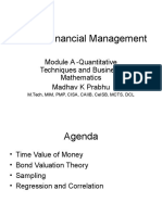 CAIIB - Financial Management: Module A - Quantitative Techniques and Business Mathematics Madhav K Prabhu