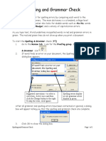 9 Spelling and Grammar Check
