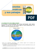 Las Diferentes Zonas Climáticas y Sus Paisajes