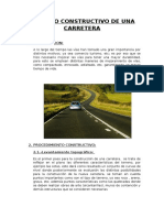 Proceso Constructivo de Una Carretera