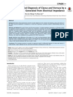 In Vitro: Differential Diagnosis of Clavus and Verruca by A Predictive Model Generated From Electrical Impedance