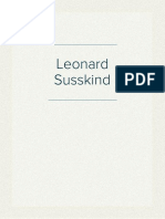 Leonard Susskind: 1 Early Life and Education