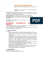 Fármacos Que Actúan Sobre El SNA