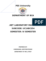 C# Lab Manual For BCA