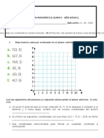 Prueba Jueves 21 de Abril Plano Cartesiano Figuras 2d y 3d