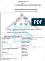 Inheritance, Package, Interface and Exception Handling 3.1 Inheritance