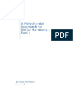 A Polychordal Approach To Serial Harmony - Part 1 - Online Version