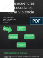 Consecuencias Psicosociales de La Violencia