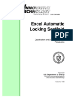 Excel Automatic Locking Scaffold