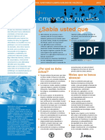 Agricultura y Desarrollo Rural Sostenibles (Adrs) Sumario de Política 6