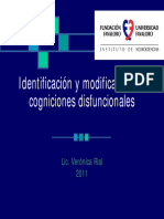 Reestructuracion Cognitiva - Posgrado 2011 V