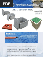 Catálogo FIBRIT Línea Urbanismo y Redes