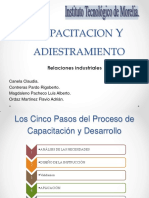 Capacitación y Adiestramiento