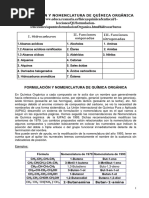 Formulacion Organica Resumen