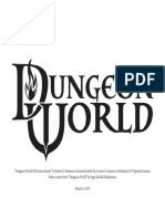 Dungeon World DM Screen