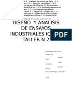 Taller Numero 2 Diseño y Analisis Ucn