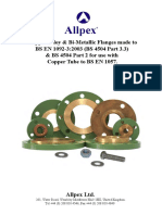 Allpex Bi-Metallic Flanges 0707