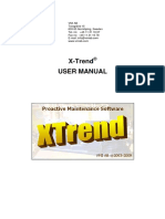 X-Trend User Manual: Vmi Ab Torsgränd 15 603 63 Norrköping, Sweden Tel. No: +46 11 31 16 67 Fax No: +46 11 31 16 78