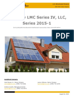 KBRA ABS SolarCity LMC Series IV LLC Series 2015-1 New Issue Report