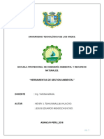 Instrumentos de Gestion Ambiental