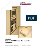 SR03-01Universal NMEA To Synchro Converter