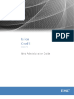 Isilon OneFS 7.1 - GUI