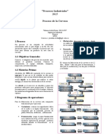 Diagrama de Flujo de La Cerveza