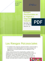 Riesgos Psicosociales en La Higiene y Seguridad Industrial