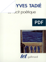 Le Recit Poetique PDF