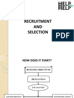 Recruitment and Selection PDF