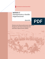 Apostila - Módulo 2 - Planejamento e Gestão Organizacional