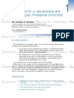 Concepto y Alcances de La Cirugía Invasiva Mínima