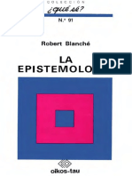 La Espistemologia - Robert Blanche