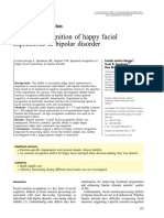 Impaired Recognition of Happy Facial Expressions in Bipolar Disorder