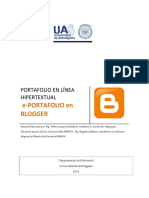 Guia e Portafolio en Blogger