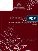 Movimientos Migratorios Desde y Hacia República Dominicana Tomo II