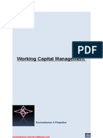 Working Capital Management: Roshankumar S Pimpalkar