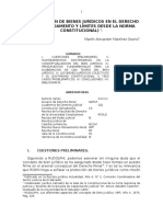 La Protección de Bienes Jurídicos en El Derecho Penal