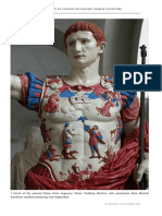 The Importance of Colour On Ancient Marble Sculpture PDF