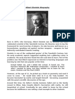 Albert Einstein Biography