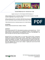 Differences Between IEC 61511 and ISA 84